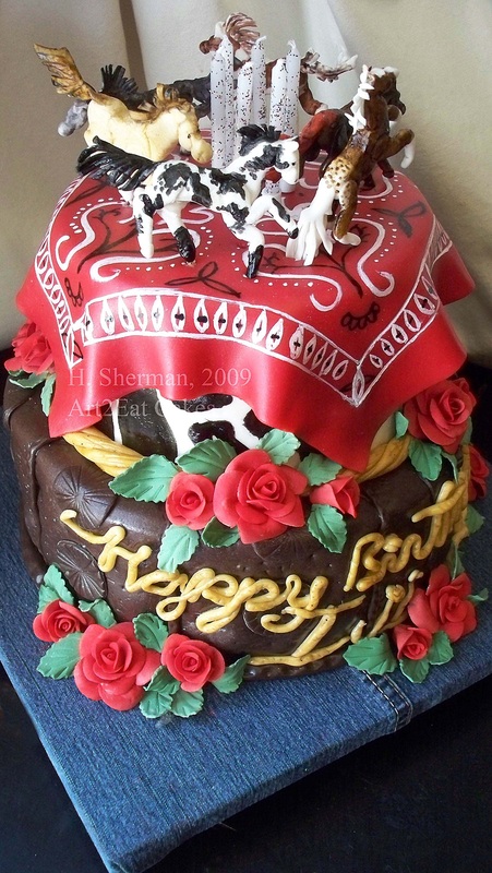 Dancing Horse Cake